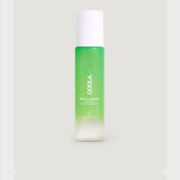 NIB COOLA Glowing Greens Detoxifying Facial Cleansing Gel - Picture 1 of 9